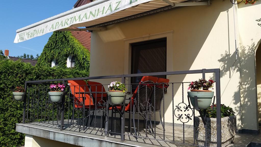 Fadora Apartman Tihany Kültér fotó